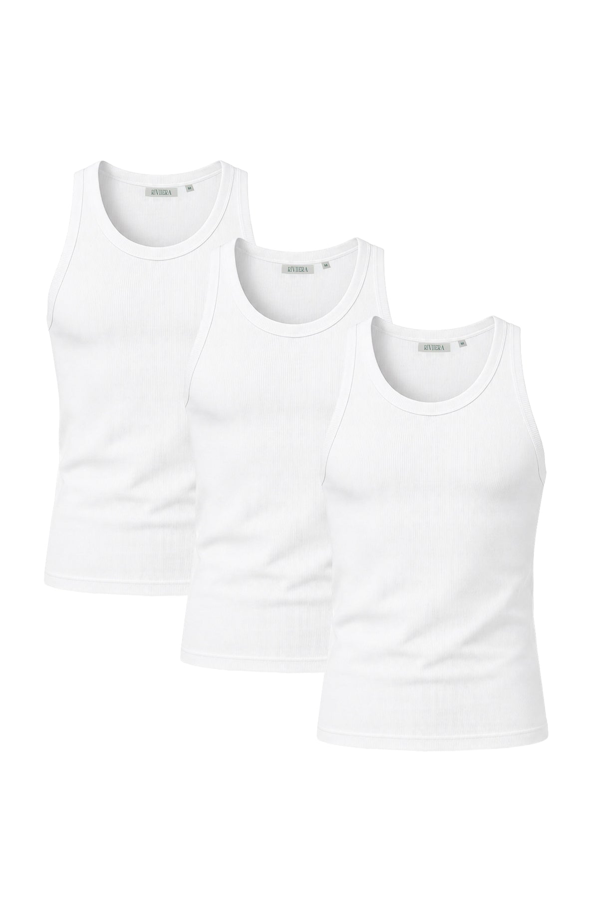 Solano Tank Vest 3-Pack – White