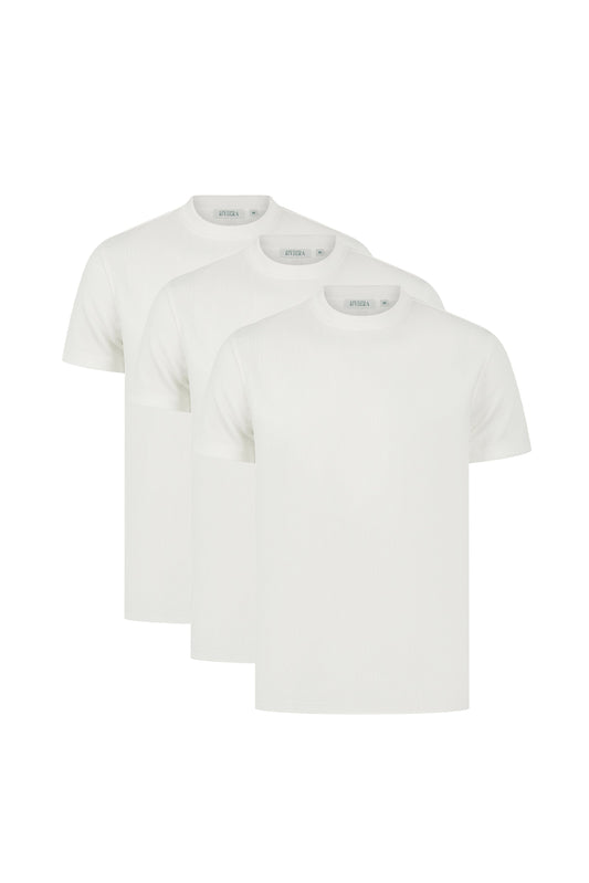 Saints T-Shirt – 3 Pack (White)
