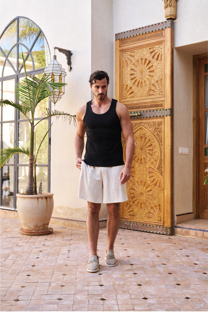 Solano Tank Vest – Black